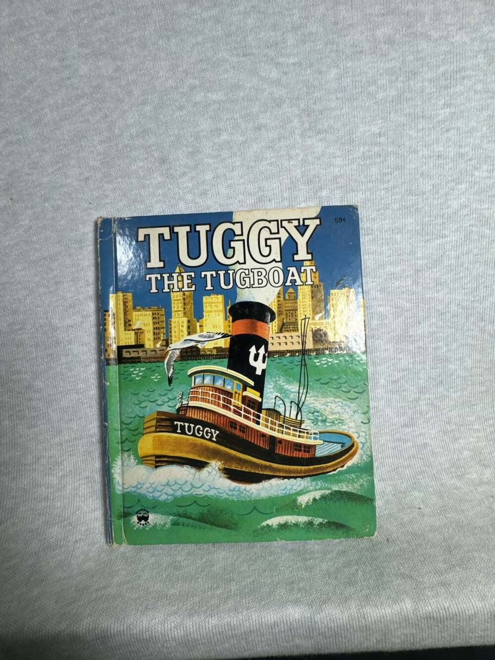 Wonder Books Tuggy The Tugboat Vintage Childrens Book 1977 Printing